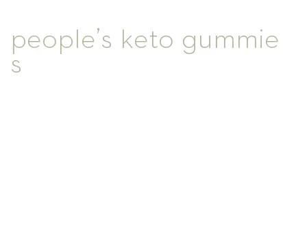 people's keto gummies