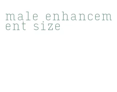 male enhancement size