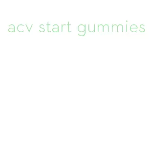 acv start gummies