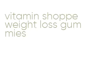 vitamin shoppe weight loss gummies