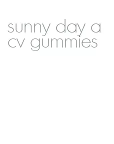 sunny day acv gummies