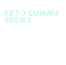 keto gummy scams