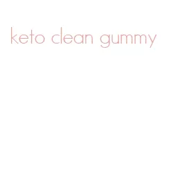 keto clean gummy