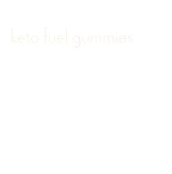 keto fuel gummies