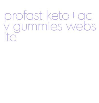 profast keto+acv gummies website