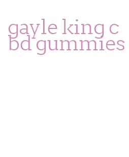 gayle king cbd gummies