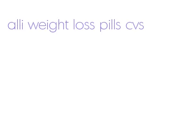 alli weight loss pills cvs