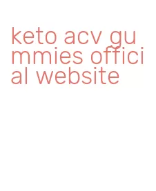 keto acv gummies official website