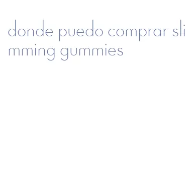 donde puedo comprar slimming gummies