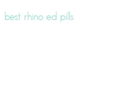 best rhino ed pills