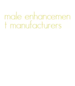 male enhancement manufacturers