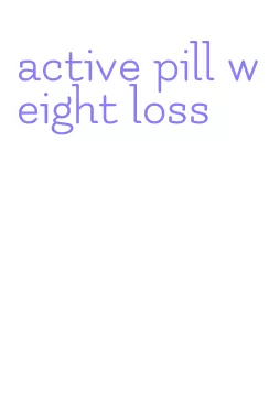 active pill weight loss