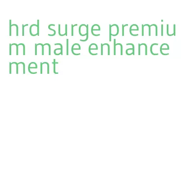 hrd surge premium male enhancement
