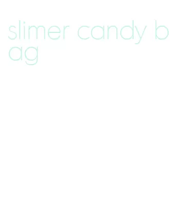 slimer candy bag