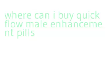 where can i buy quick flow male enhancement pills