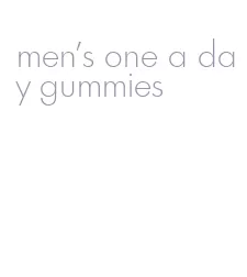 men's one a day gummies