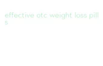effective otc weight loss pills