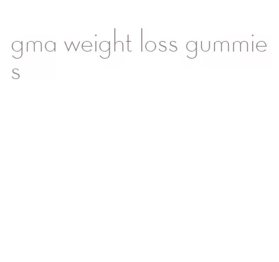 gma weight loss gummies