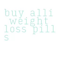 buy alli weight loss pills