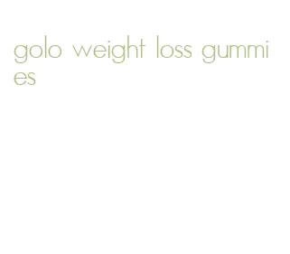 golo weight loss gummies