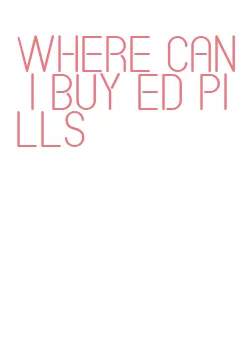 where can i buy ed pills