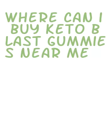 where can i buy keto blast gummies near me