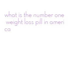 what is the number one weight loss pill in america
