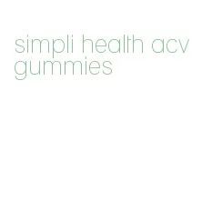 simpli health acv gummies