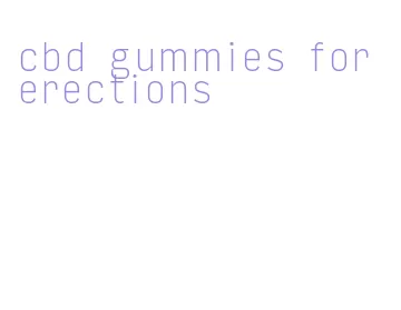 cbd gummies for erections