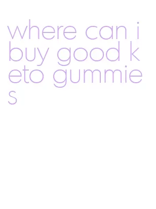 where can i buy good keto gummies