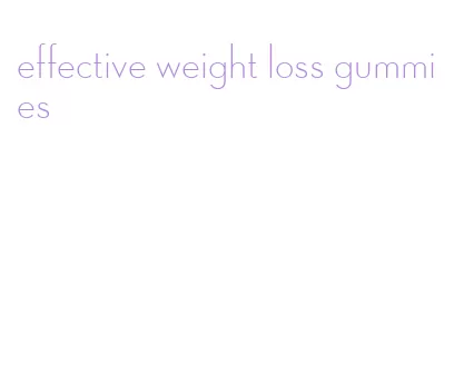 effective weight loss gummies