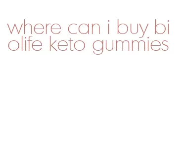 where can i buy biolife keto gummies