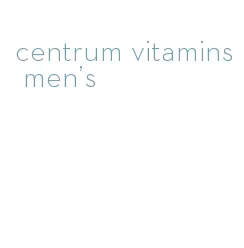 centrum vitamins men's