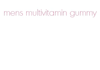 mens multivitamin gummy