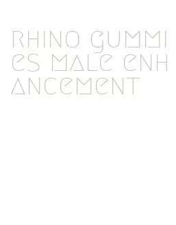 rhino gummies male enhancement