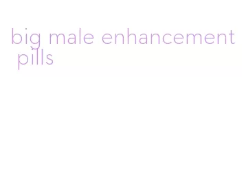 big male enhancement pills