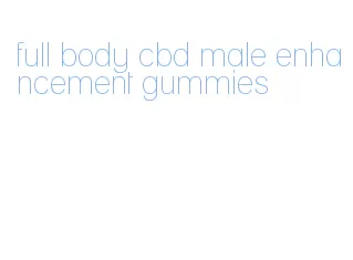full body cbd male enhancement gummies
