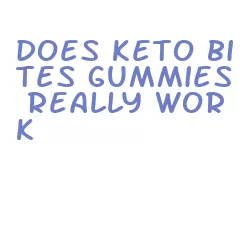 does keto bites gummies really work