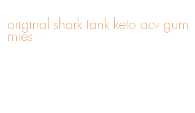 original shark tank keto acv gummies