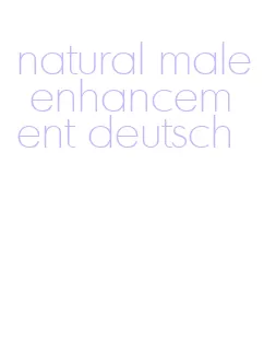 natural male enhancement deutsch