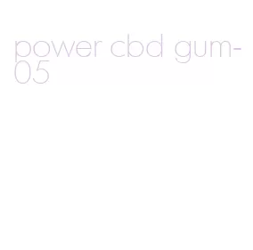 power cbd gum-05