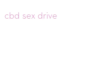 cbd sex drive