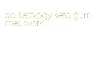 do ketology keto gummies work