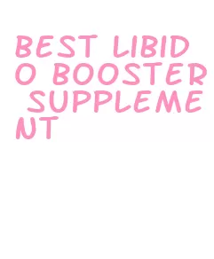 best libido booster supplement