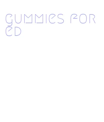 gummies for ed