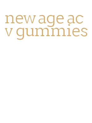 new age acv gummies