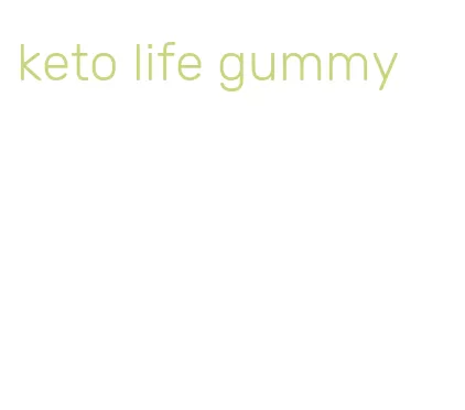 keto life gummy