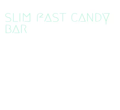 slim fast candy bar