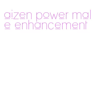 aizen power male enhancement