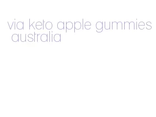 via keto apple gummies australia